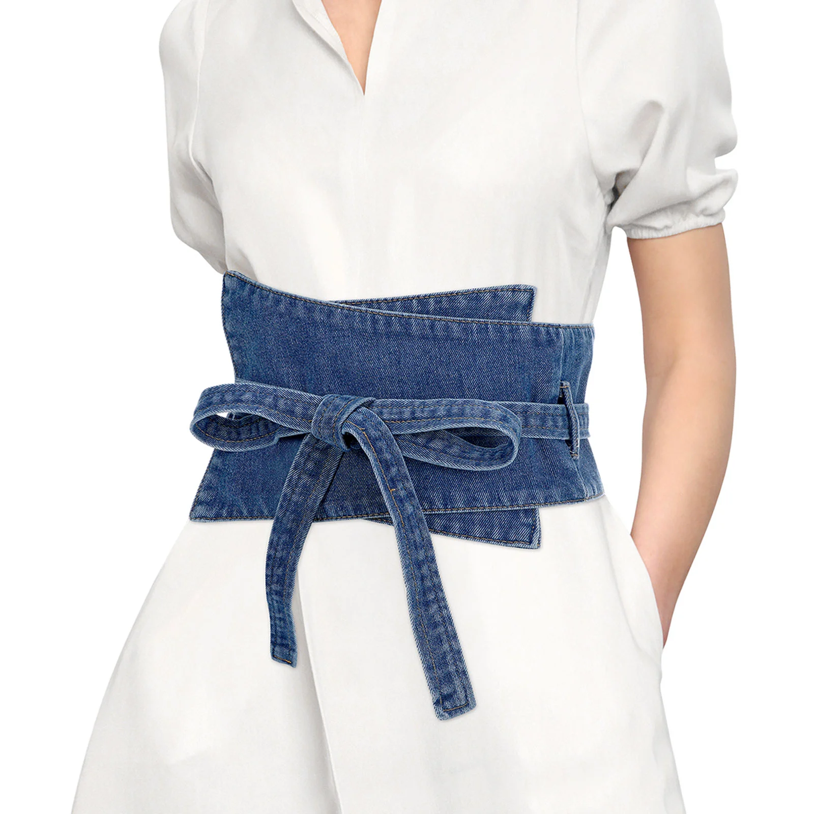 Blouse Jeans for Women Waist Belt Accessory Female Dress Wide 98X20X1cm Waistband Shirt Ladies Cummerbund Skirt Ornament Miss
Blouse Jeans for Women Waist Belt Accessory Female Dress Wide 98X20X1cm Waistband Shirt Ladies Cummerbund Skirt Ornament Miss