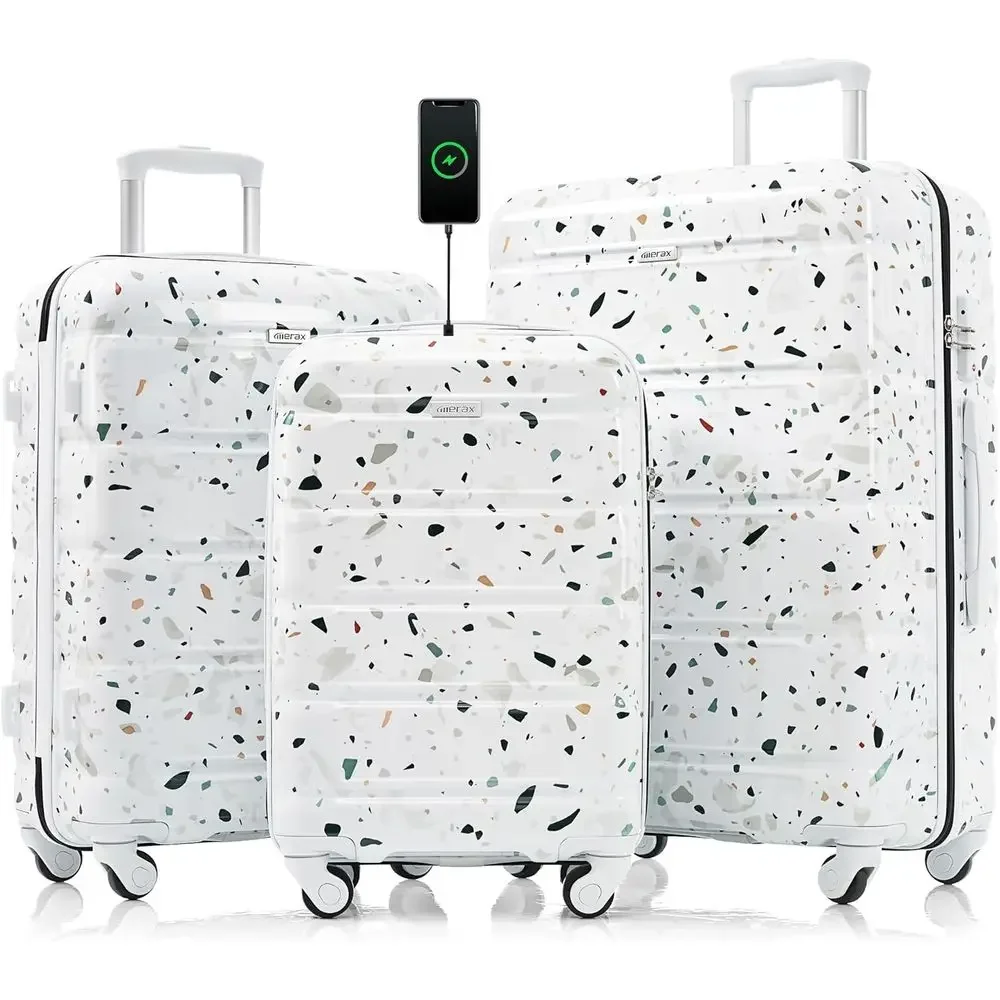 3-Piece ABS Luggage Set - Lightweight, Durable & Scratch-Resistant
3-Piece ABS Luggage Set - Lightweight, Durable & Scratch-Resistant