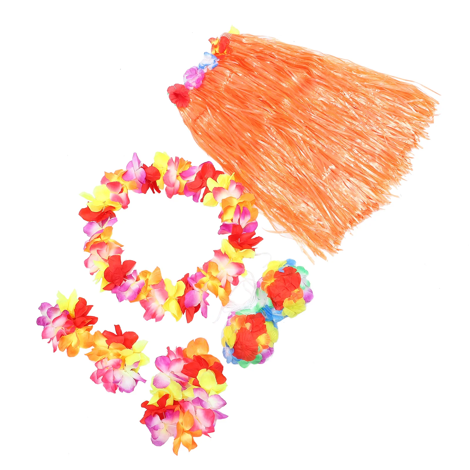 6pcs Dance Costume Skirts Flower Necklace Dresses Girls Outfits Headband Kids Grass Skirt Set Tropical
6pcs Dance Costume Skirts Flower Necklace Dresses Girls Outfits Headband Kids Grass Skirt Set Tropical