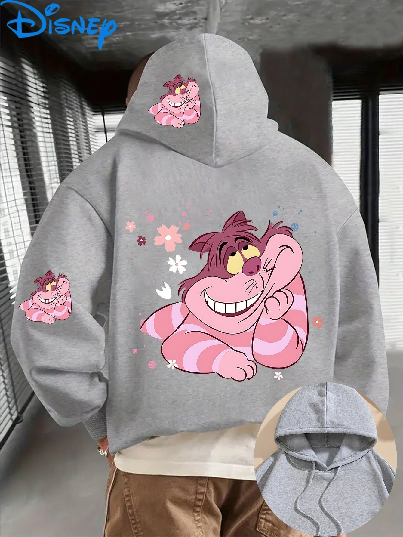 Мужские толстовки с капюшоном Disney для пар Чеширского кота, женский свитшот, пуловер унисекс, осенне-зимняя флисовая куртка с капюшоном, хлопковый топ большого размера
Мужские толстовки с капюшоном Disney для пар Чеширского кота, женский свитшот, пуловер унисекс, осенне-зимняя флисовая куртка с капюшоном, хлопковый топ большого размера
