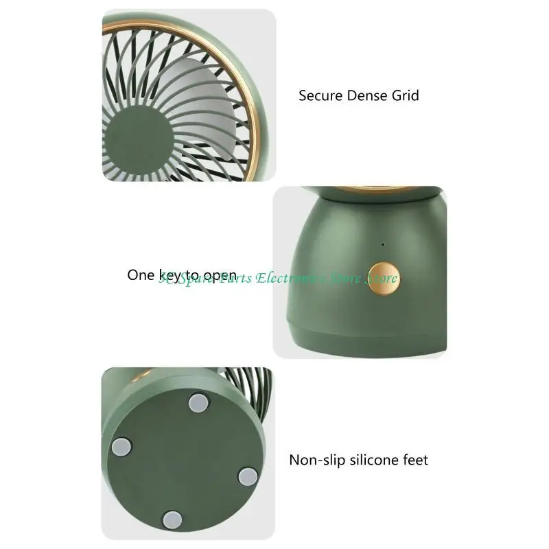 SZ Table Fan Mini USB Strong Wind 1200Mah Rechargeable Desk Fan 1200mAH with 3 Gear Wind Speed For Home Office Travel
SZ Table Fan Mini USB Strong Wind 1200Mah Rechargeable Desk Fan 1200mAH with 3 Gear Wind Speed For Home Office Travel