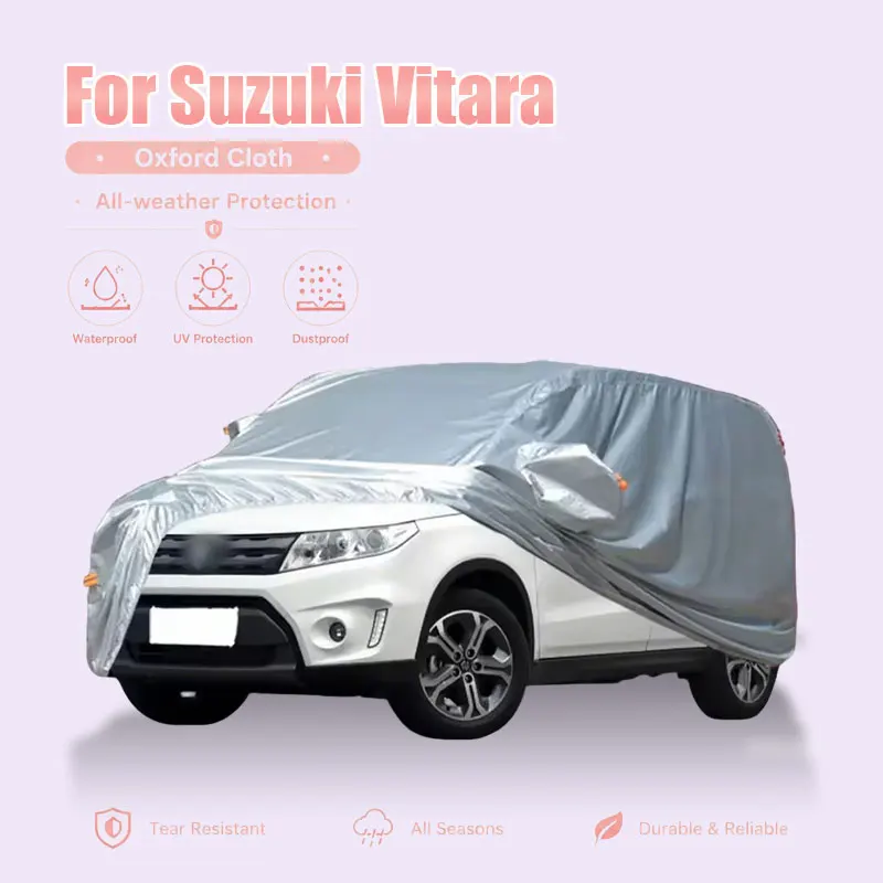 For Suzuki Vitara All Weather Full Car Cover - UV Protection + Thermal Insulation Waterproof Snow Proof Anti-Frost Winter Cover
For Suzuki Vitara All Weather Full Car Cover - UV Protection + Thermal Insulation Waterproof Snow Proof Anti-Frost Winter Cover
