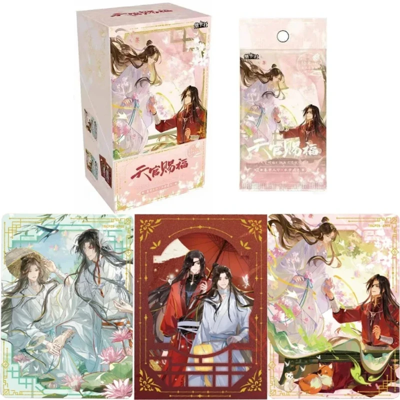 Genuine Heavenly Officials Blessing Card Anime Style Collectible Cards Featuring Xie Lian and Hua Cheng Anime Cards Toy Gifts
Genuine Heavenly Officials Blessing Card Anime Style Collectible Cards Featuring Xie Lian and Hua Cheng Anime Cards Toy Gifts