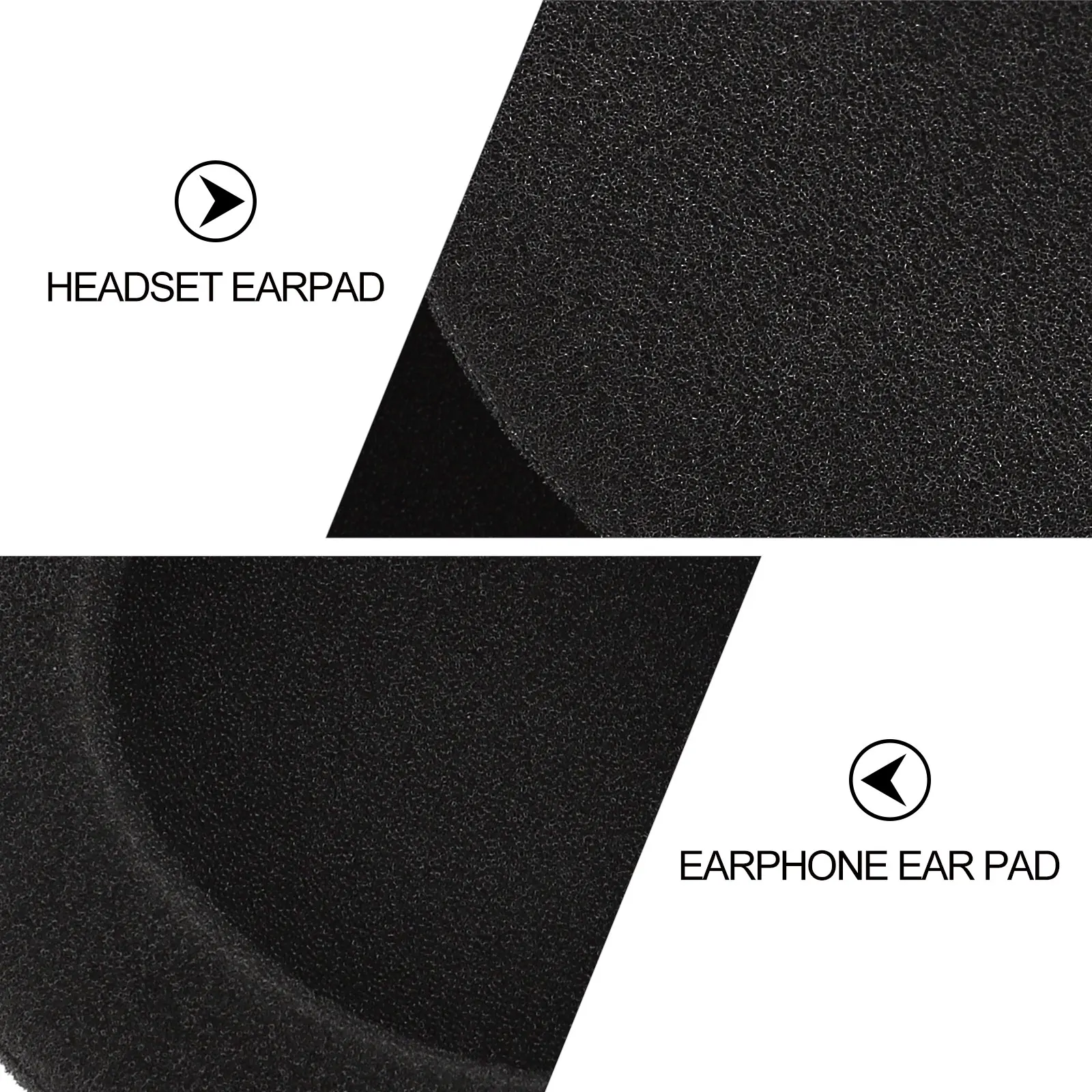 20 Pcs Headphone Sponge Case Soft Earmuffs Headset Replacement Cushions USB Pads Memory Foam Earpads Headphones Comfortable
20 Pcs Headphone Sponge Case Soft Earmuffs Headset Replacement Cushions USB Pads Memory Foam Earpads Headphones Comfortable
