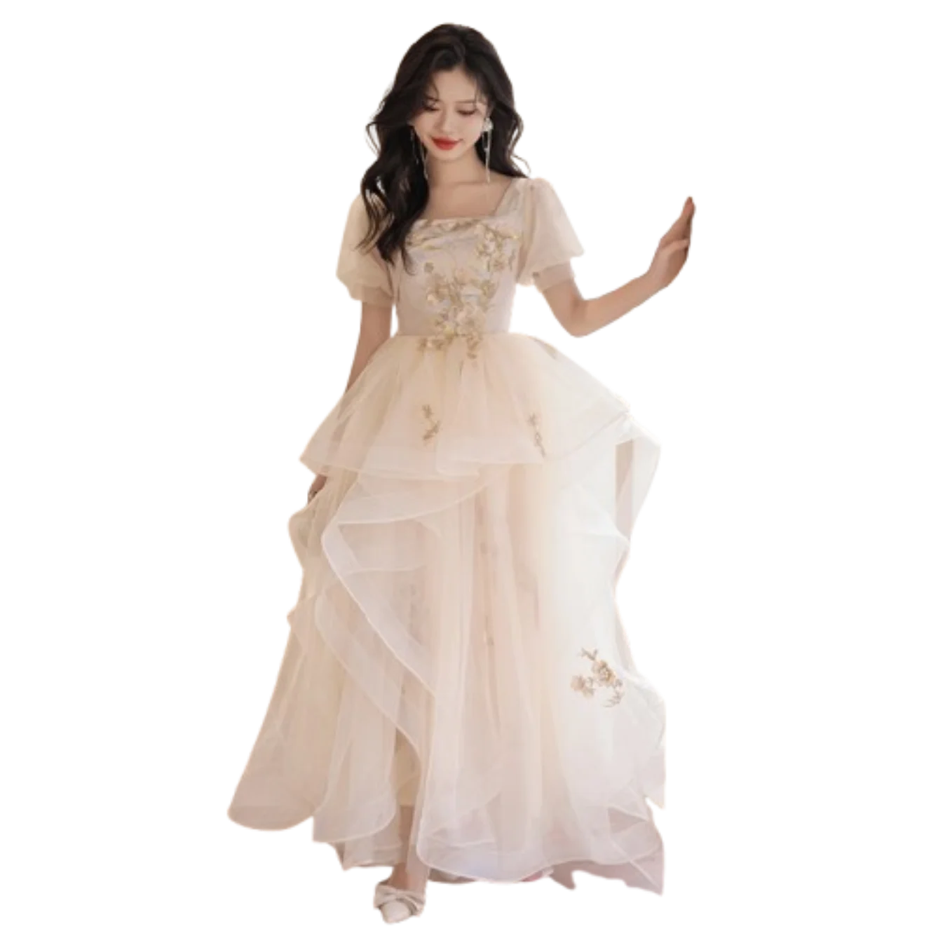 Bridesmaid Clothes Spring Sister Group Niche High-End Fairy Temperament Daily Wear Dress Skirt Women Slim Women Vallentain Dress
Bridesmaid Clothes Spring Sister Group Niche High-End Fairy Temperament Daily Wear Dress Skirt Women Slim Women Vallentain Dress
