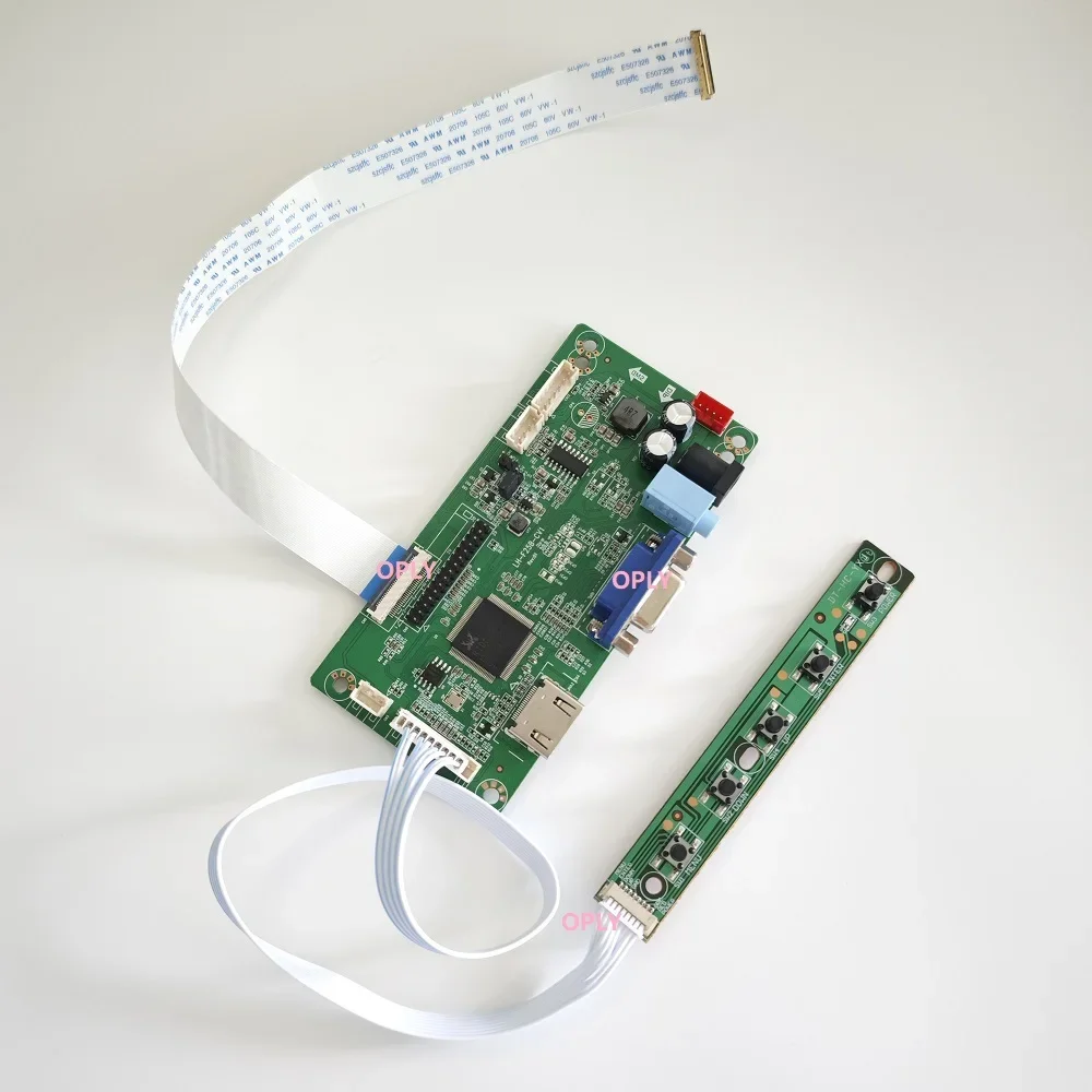 EDP controller board HDMI-Compatible VGA Audio for NT156FHM-N62 NT156FHM-N63 NT156FHM 15.6" 1920×1080 LED screen display DIY Kit
EDP controller board HDMI-Compatible VGA Audio for NT156FHM-N62 NT156FHM-N63 NT156FHM 15.6" 1920×1080 LED screen display DIY Kit