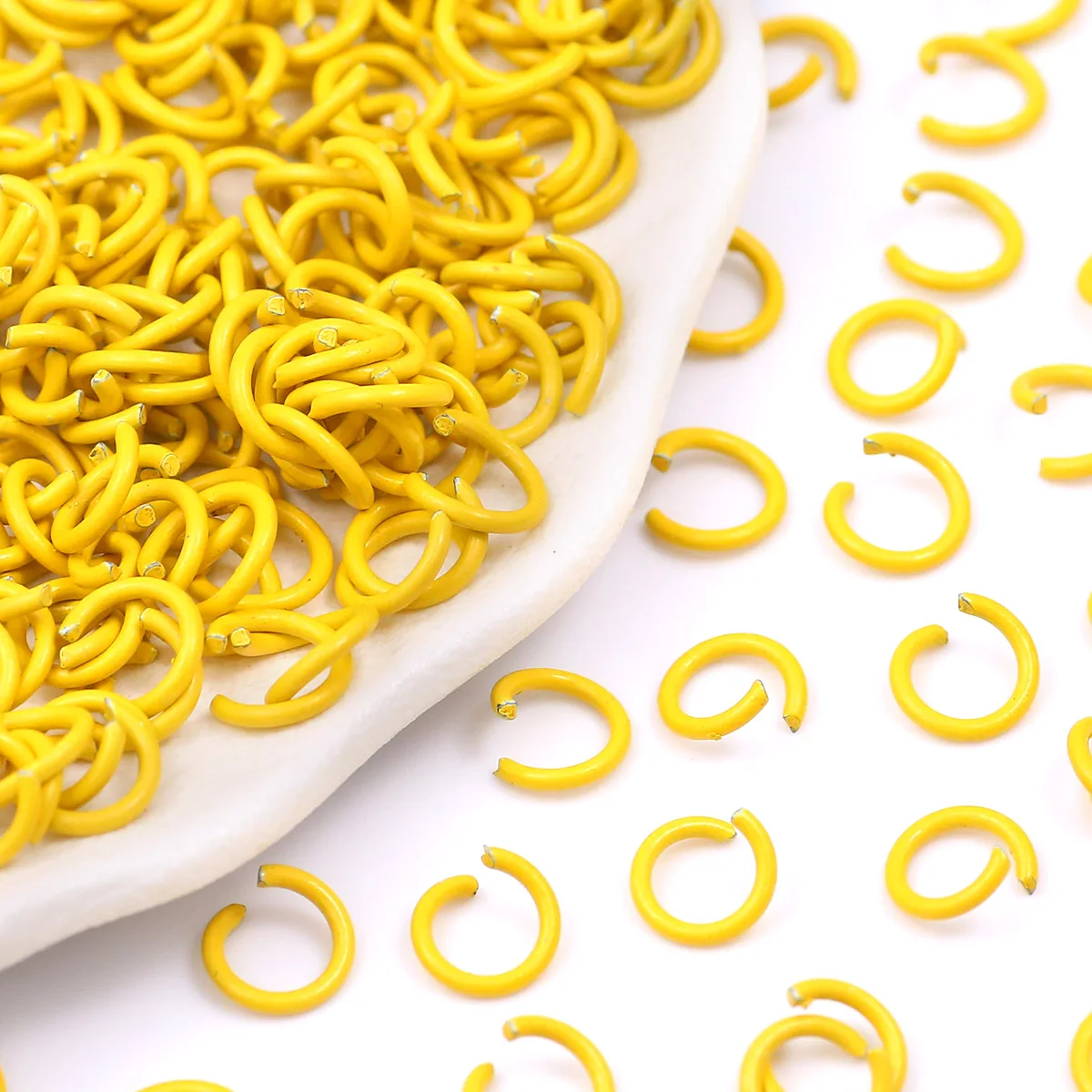 101-303pcs 8mm Yellow Split Jump Ring Single Open Jump Rings Connector for Diy Jewelry Making Findings Accessories Supplies
101-303pcs 8mm Yellow Split Jump Ring Single Open Jump Rings Connector for Diy Jewelry Making Findings Accessories Supplies