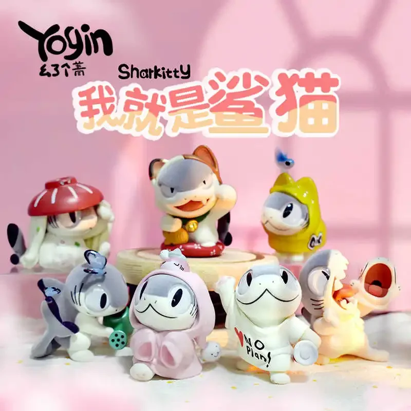 I Am Sharkitty Series Blind Box Toys Mystery Box Kawaii Model Caja Misteriosa Desktop Ornament Cute Surprise Gift for Girls Toys
I Am Sharkitty Series Blind Box Toys Mystery Box Kawaii Model Caja Misteriosa Desktop Ornament Cute Surprise Gift for Girls Toys