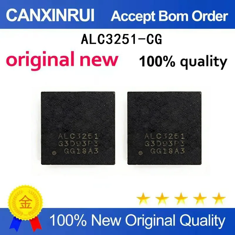 (5-100 Pieces) Brand new original ALC3251 ALC3251-CG QFN spot chip
(5-100 Pieces) Brand new original ALC3251 ALC3251-CG QFN spot chip