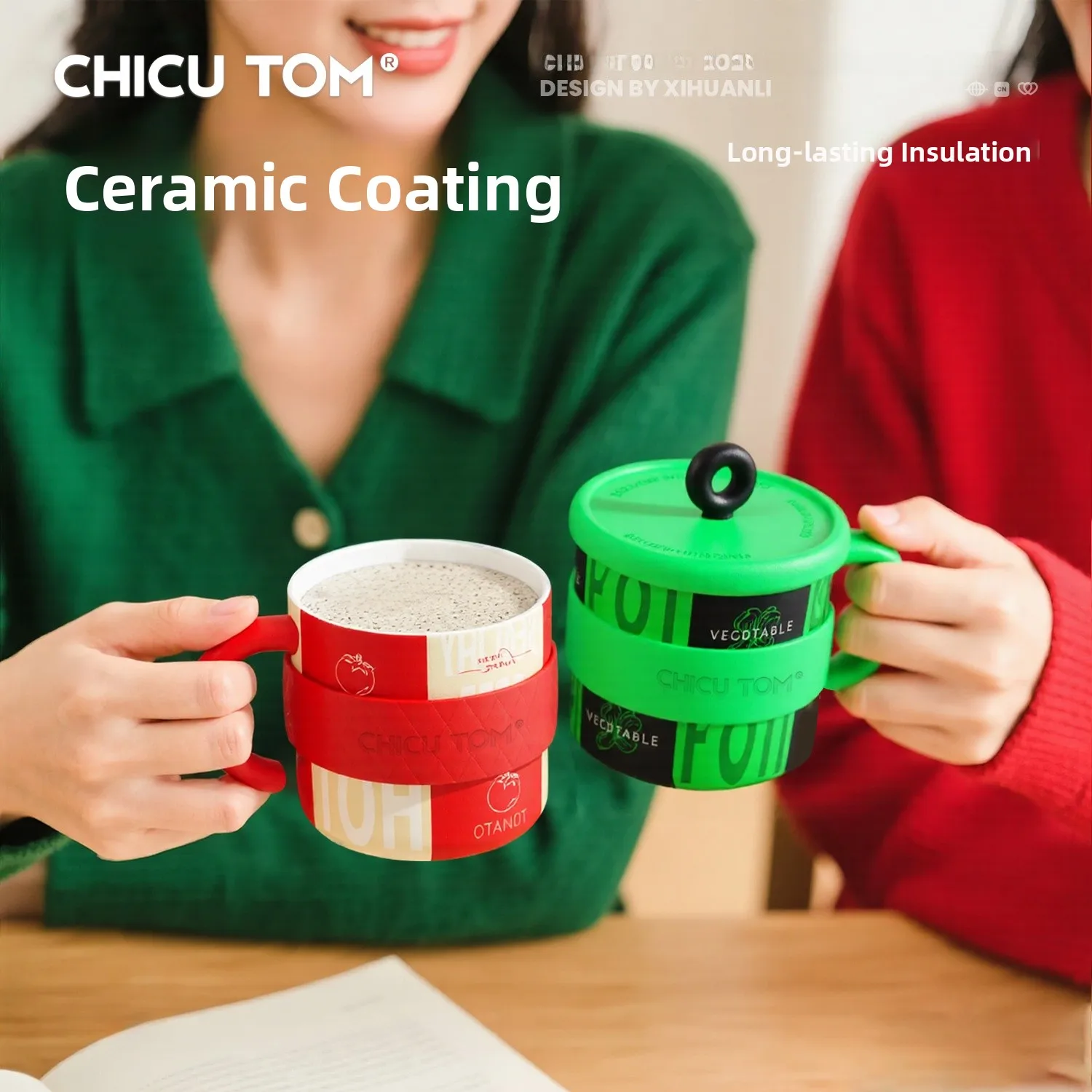 Изолированная кофейная чашка Qigutang Cerc, женская кружка с высоким эстетическим значением, новинка 202, чашка с крышкой, портативная чашка для воды для офисного использования
Изолированная кофейная чашка Qigutang Cerc, женская кружка с высоким эстетическим значением, новинка 202, чашка с крышкой, портативная чашка для воды для офисного использования