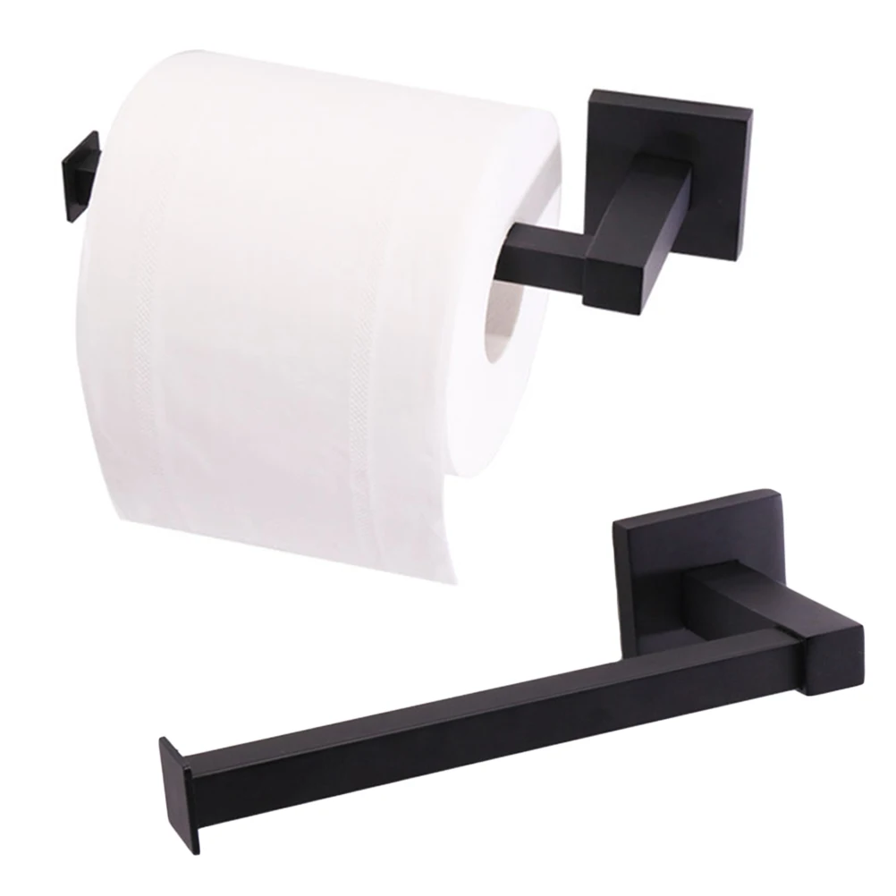 Toilet Paper Holder Stainless Steel 304 Black Surface Easy Clean Modern Design Bathroom Kitchen Towel Roll Storage Rack
Toilet Paper Holder Stainless Steel 304 Black Surface Easy Clean Modern Design Bathroom Kitchen Towel Roll Storage Rack