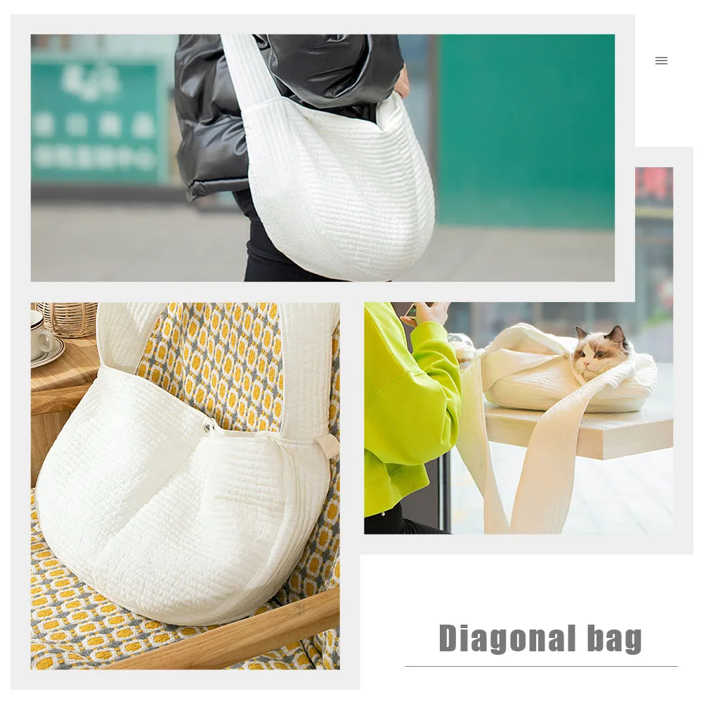 Cat Carrier Bag Large 18inch Canvas Pet Travel Pouch Cross Body Kitten Outdoor Breathable Portable Container Adjustable Strap
Cat Carrier Bag Large 18inch Canvas Pet Travel Pouch Cross Body Kitten Outdoor Breathable Portable Container Adjustable Strap