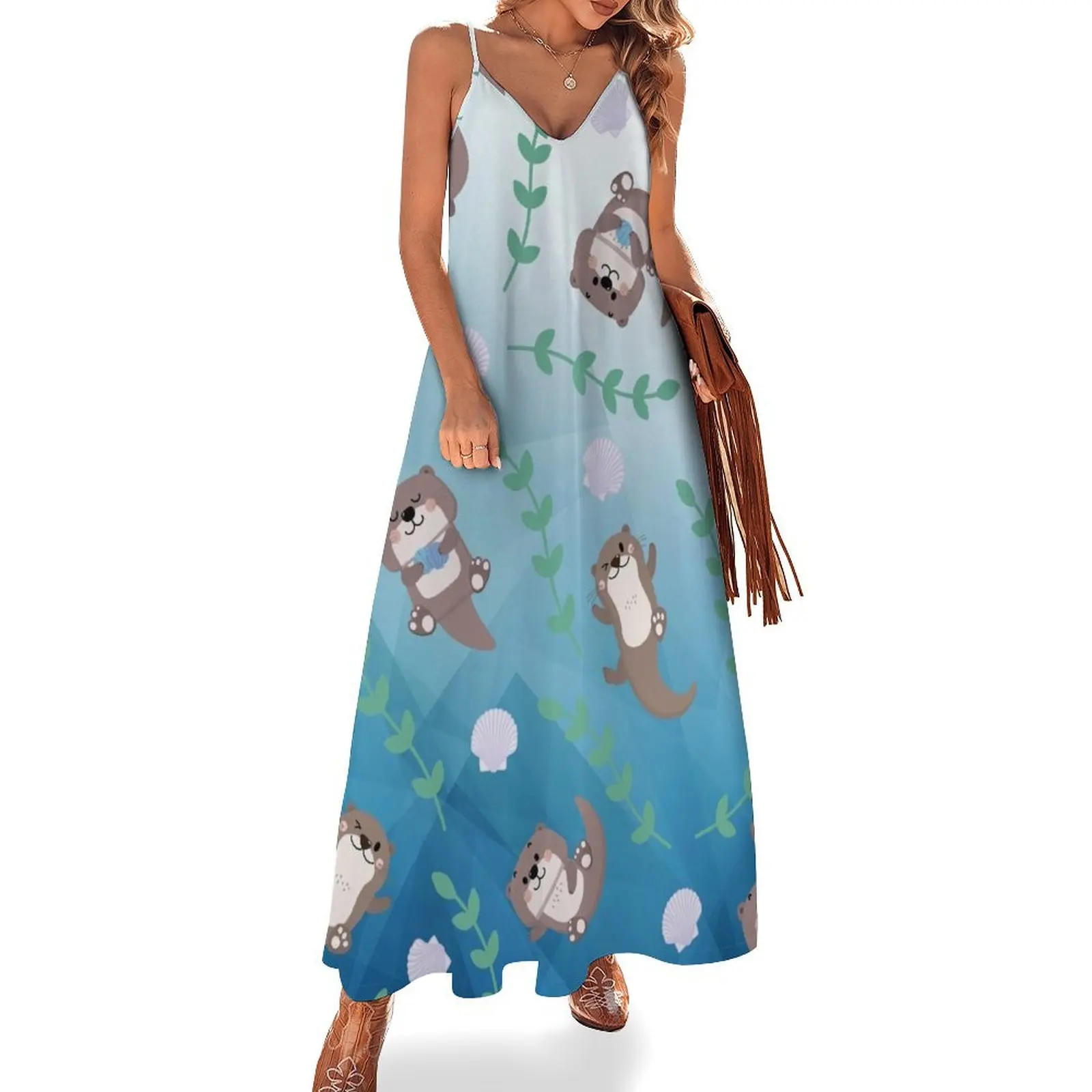 Cute Otter Pattern Sleeveless Dress dresses for women summer dress woman 2025 trendy dresses for prom
Cute Otter Pattern Sleeveless Dress dresses for women summer dress woman 2025 trendy dresses for prom