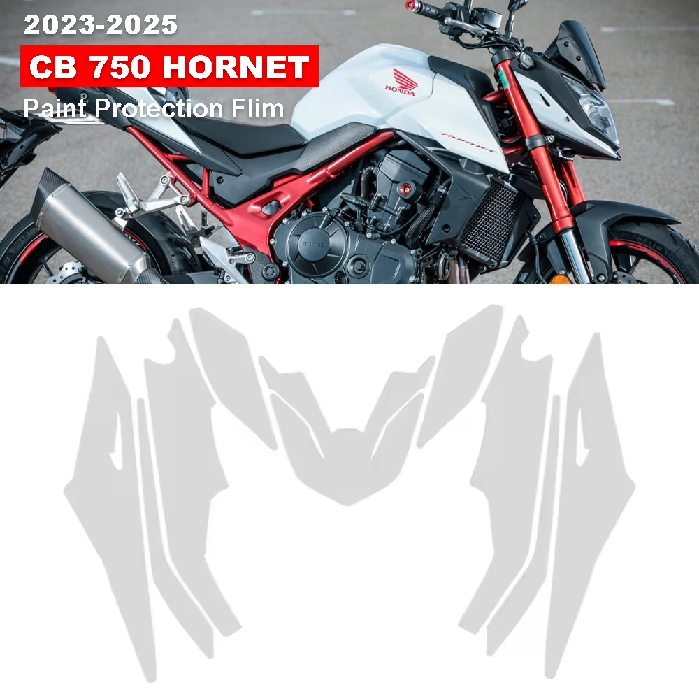 Motorcycle Invisible Protective Film PPF For HONDA CB 750 HORNET TPU Paint Anti-scratch Protective Film CB750 Hornet 2023-2025
Motorcycle Invisible Protective Film PPF For HONDA CB 750 HORNET TPU Paint Anti-scratch Protective Film CB750 Hornet 2023-2025