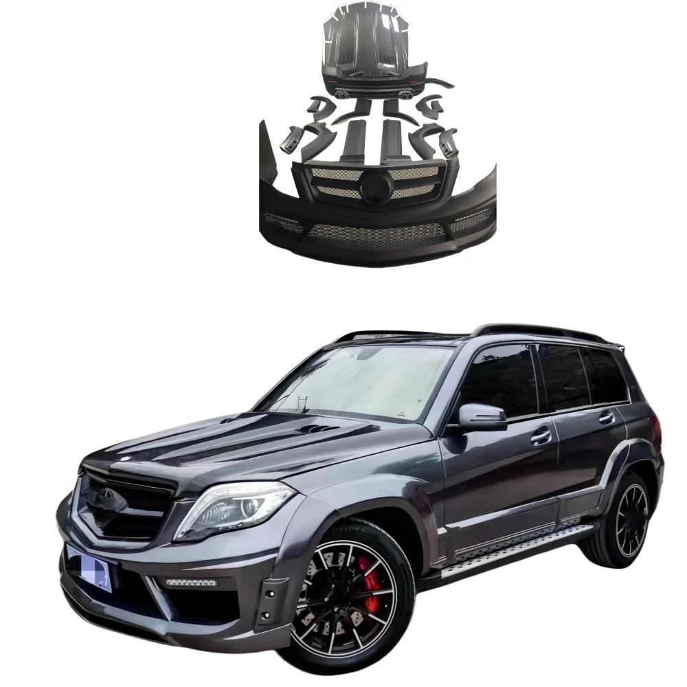 for Mercedes-Benz GLK 300 350 X204 upgraded Carlson style body kit front and rear bumpers carbon fiber hood rear spoiler
for Mercedes-Benz GLK 300 350 X204 upgraded Carlson style body kit front and rear bumpers carbon fiber hood rear spoiler
