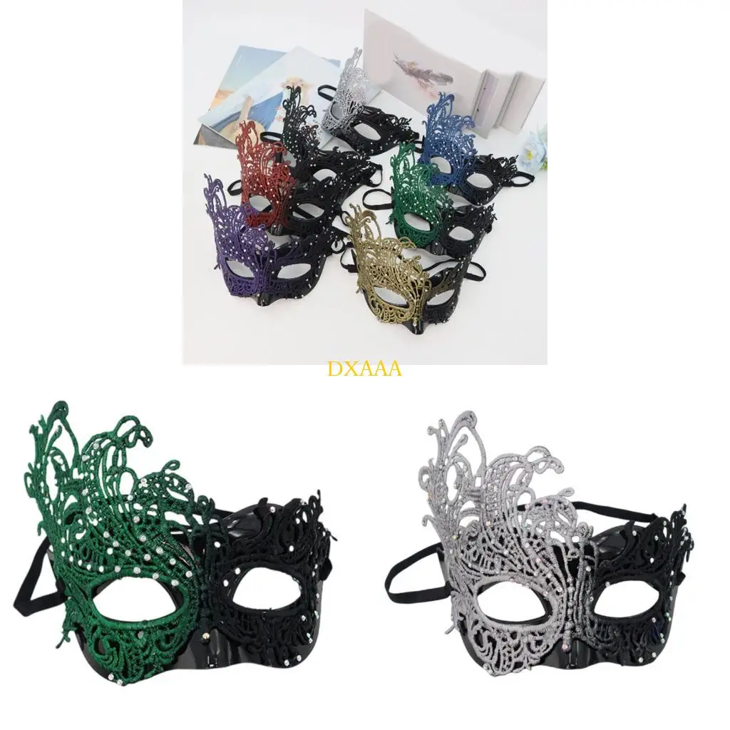 DXAA Ventilated Half Face Mask Durable Plastic Costume Prop Fashion Party Decoration
DXAA Ventilated Half Face Mask Durable Plastic Costume Prop Fashion Party Decoration