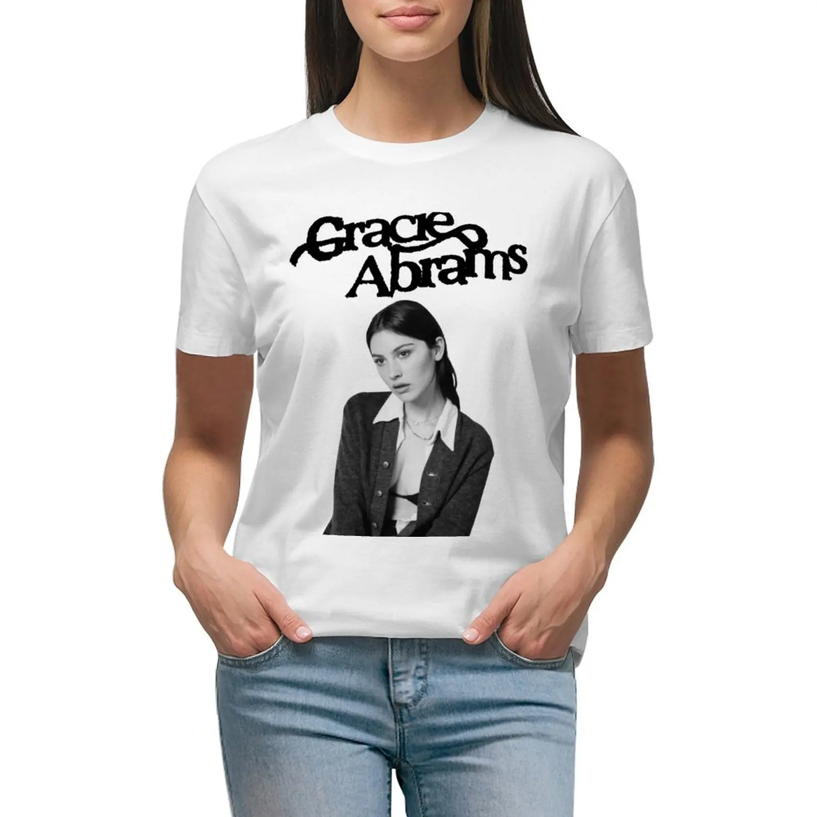 Gracie Abrams Merch Portrait T-shirt shirts graphic tees summer clothes t-shirt dress for Women plus size sexy
Gracie Abrams Merch Portrait T-shirt shirts graphic tees summer clothes t-shirt dress for Women plus size sexy