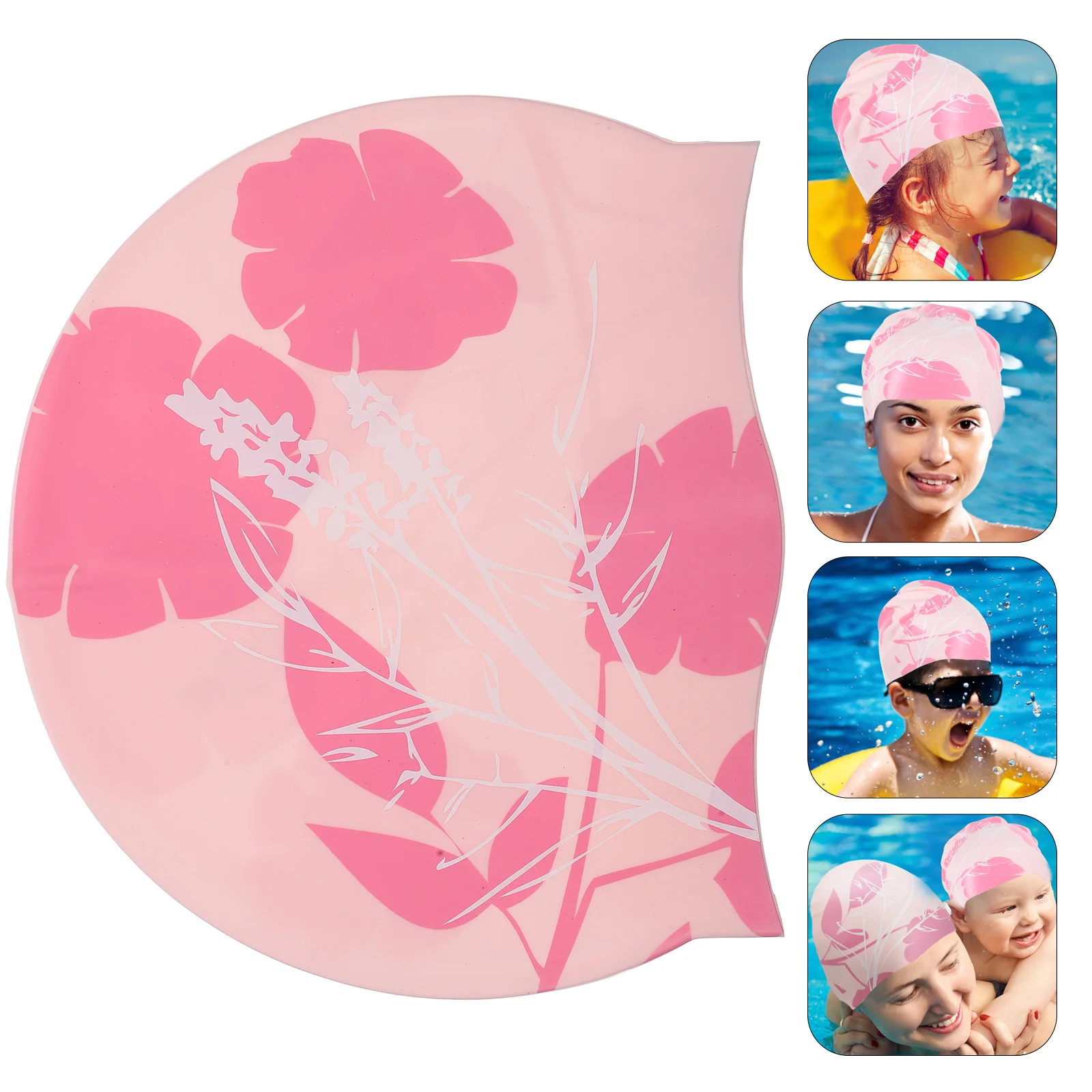 Printed Swimming Cap Soft Stretchable Waterproof Flexible Practical Silicone for Silica Gel Woman Easy to Wear
Printed Swimming Cap Soft Stretchable Waterproof Flexible Practical Silicone for Silica Gel Woman Easy to Wear