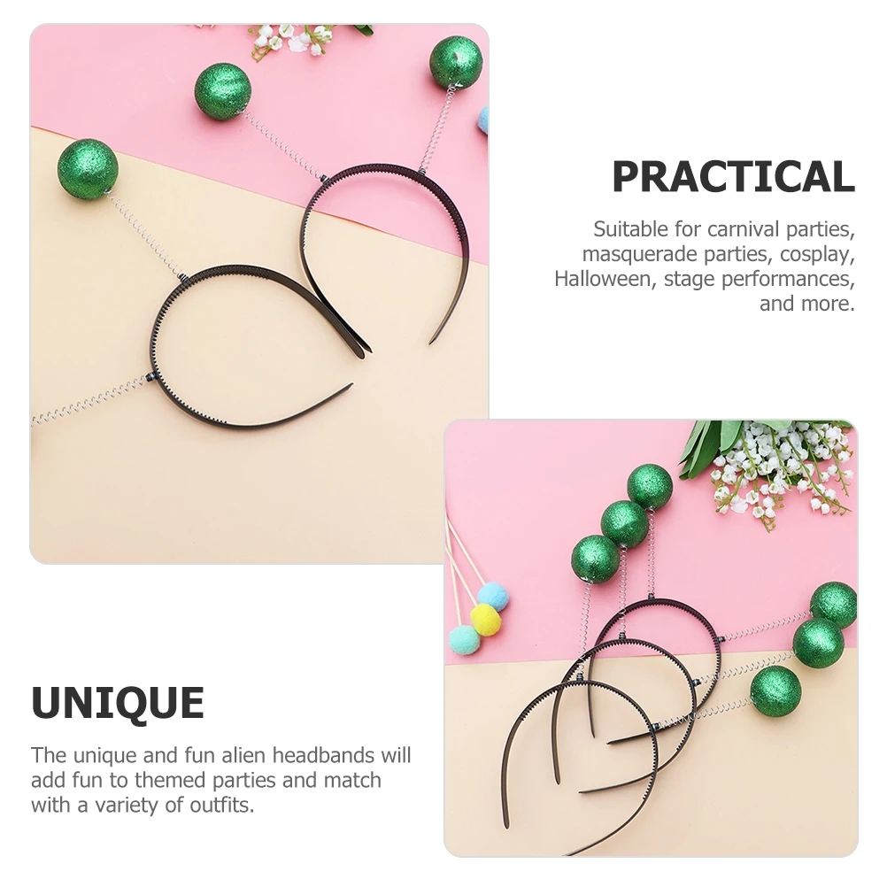 10 Pcs Alien Headband Green Ball Antenna Foam Hair Bands Kids Adult Costume Party Accessories Halloween Cosplay
10 Pcs Alien Headband Green Ball Antenna Foam Hair Bands Kids Adult Costume Party Accessories Halloween Cosplay