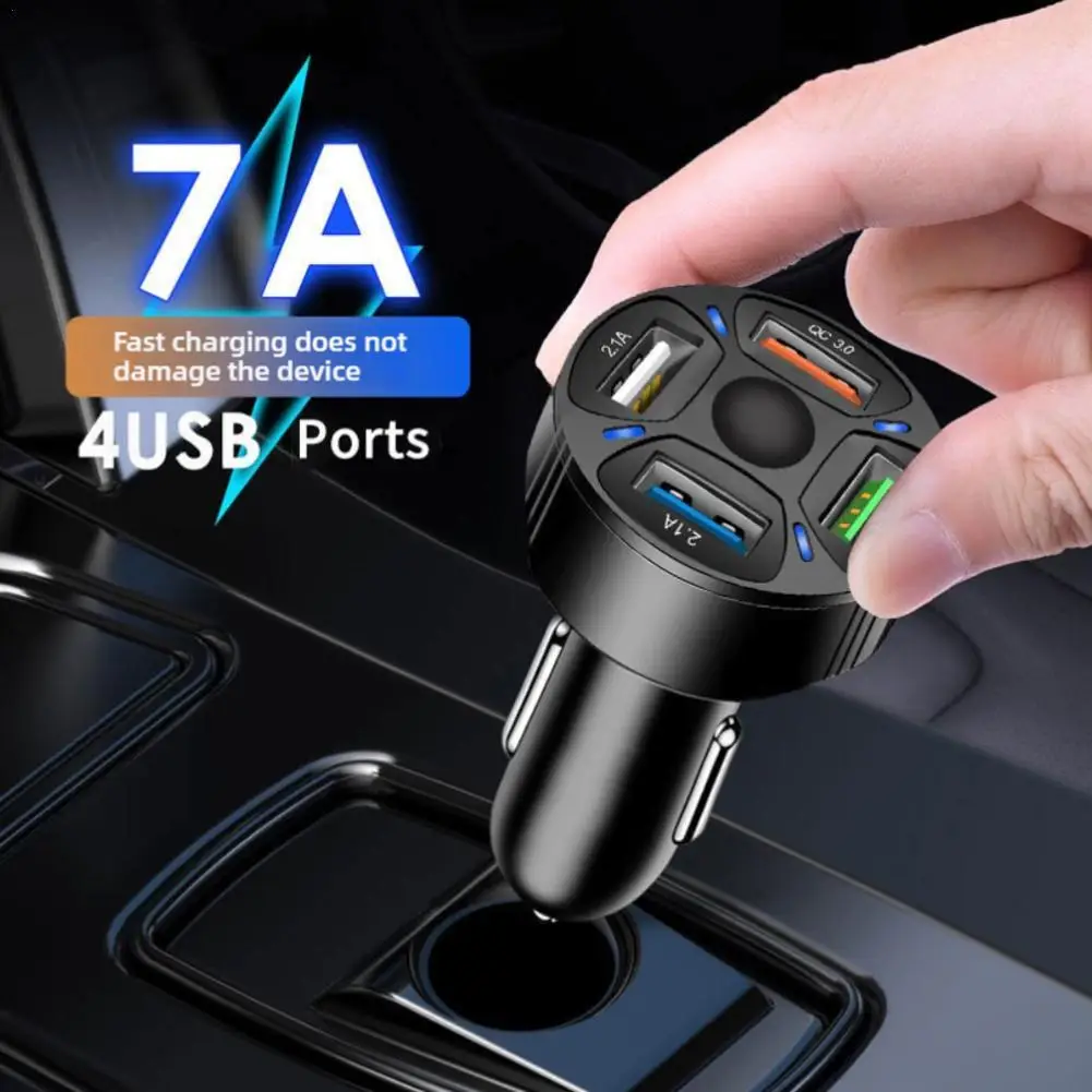 4-портовое автомобильное зарядное устройство USB, быстрая зарядка PD, быстрая зарядка, USB C, автомобильное зарядное устройство для телефона, адаптер типа C для Iphone
4-портовое автомобильное зарядное устройство USB, быстрая зарядка PD, быстрая зарядка, USB C, автомобильное зарядное устройство для телефона, адаптер типа C для Iphone