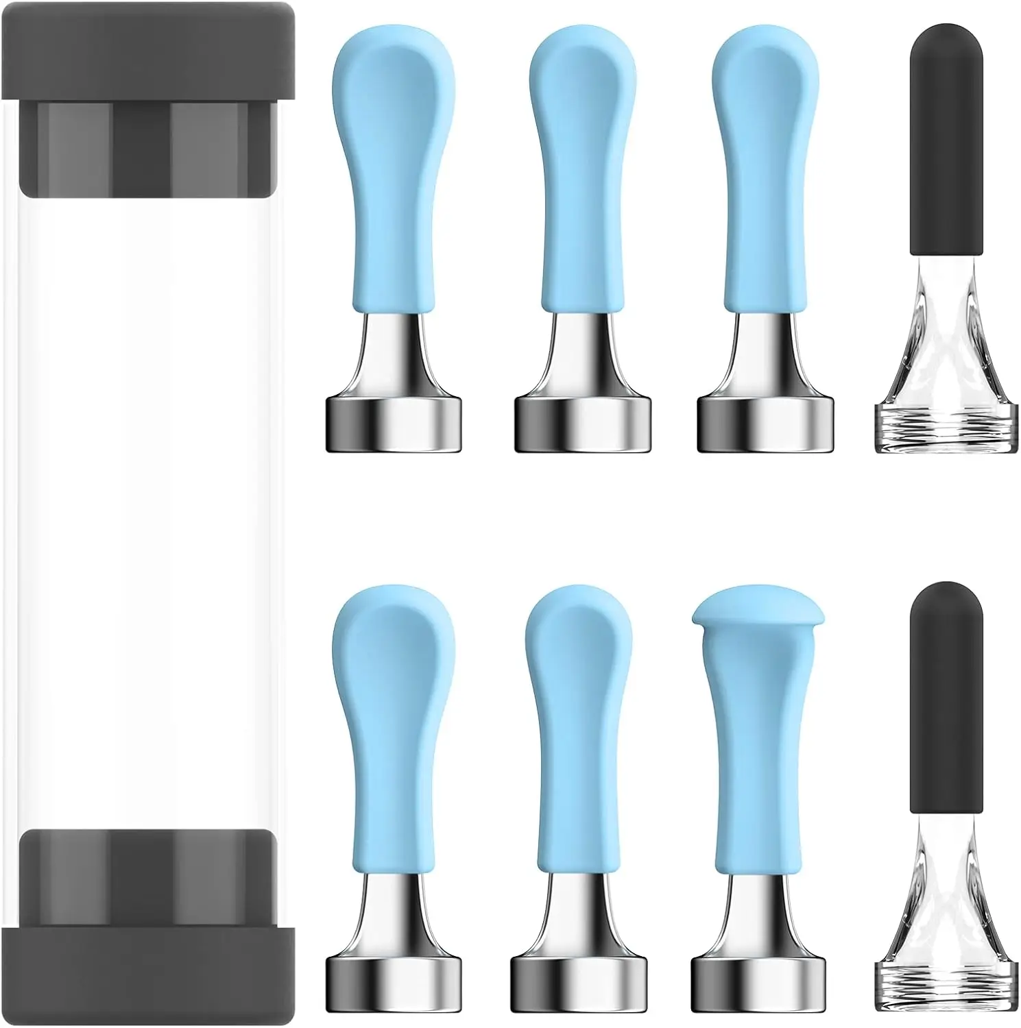 8 PCS Silicone Ear Tips for Ear Camera, Waterproof Ear Scoop Set for Wet/Dry Earwax Cleaning, Spiral Structure, 3.5mm Screw Fit
8 PCS Silicone Ear Tips for Ear Camera, Waterproof Ear Scoop Set for Wet/Dry Earwax Cleaning, Spiral Structure, 3.5mm Screw Fit