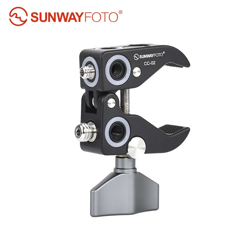 Отличный зажим SUNWAYFOTO CC-02 с резьбовыми отверстиями 1/4 и 3/8 дюйма, фиксирующий штифт для стандарта ARRI для DSLR-камеры, микрофона, Tri
Отличный зажим SUNWAYFOTO CC-02 с резьбовыми отверстиями 1/4 и 3/8 дюйма, фиксирующий штифт для стандарта ARRI для DSLR-камеры, микрофона, Tri