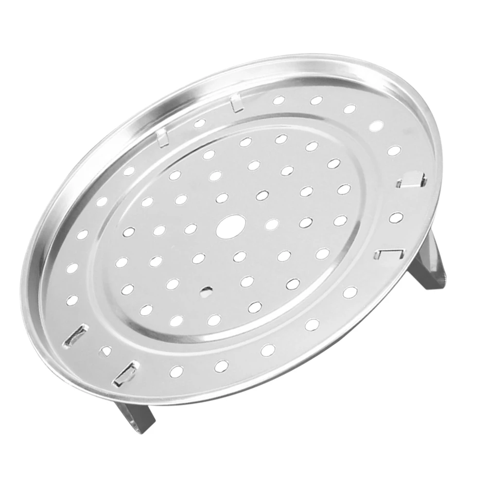 Round Steaming Rack Stainless Steel Heat-resistant Smooth Easy Clean Multi-functional Home Restaurant High Legs Air Circulation
Round Steaming Rack Stainless Steel Heat-resistant Smooth Easy Clean Multi-functional Home Restaurant High Legs Air Circulation