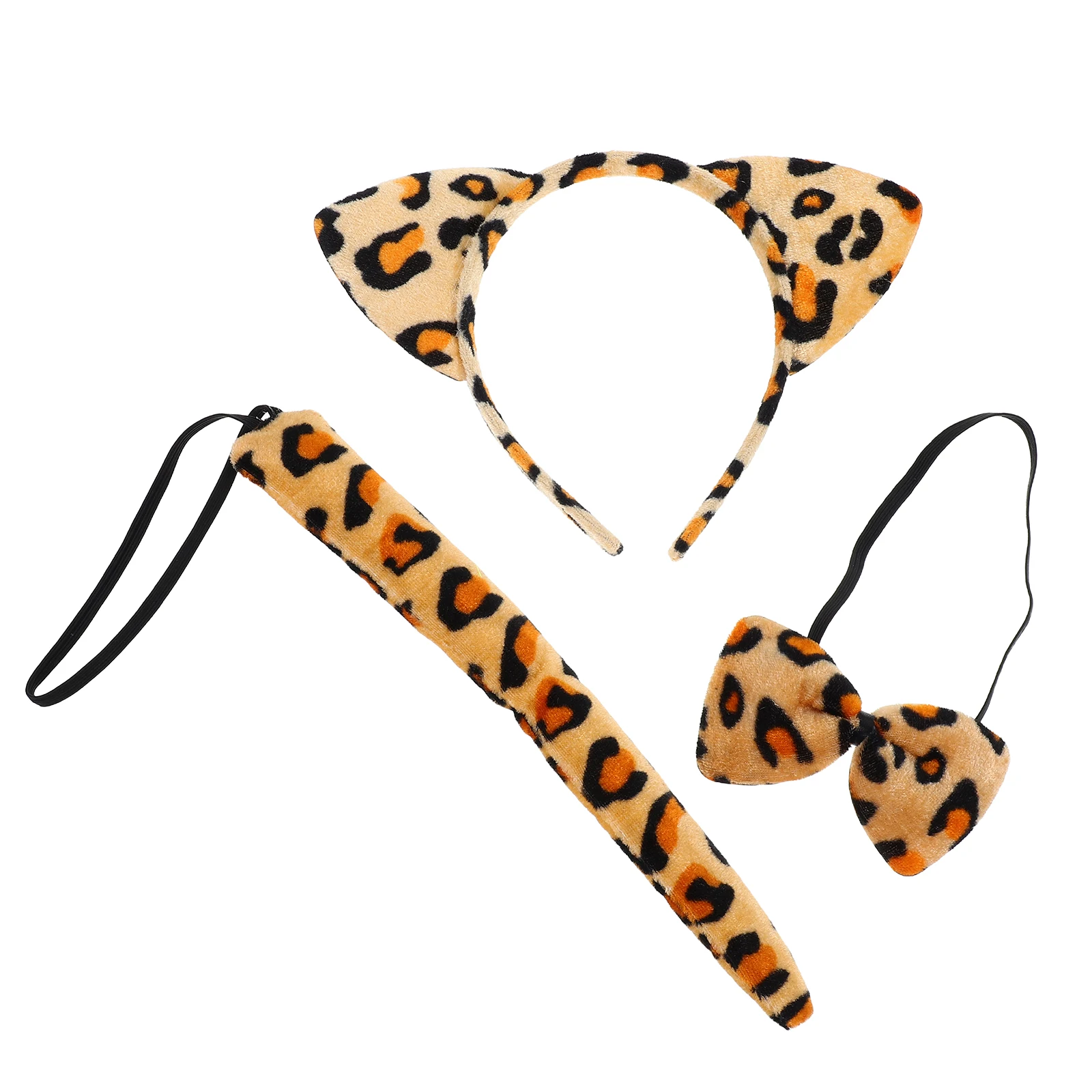 3pcs Golden Leopard Headband Ears Hair Accessories Soft Animal Cartoon Fabric Cosplay Halloween New Year Durable Safe Kids Stage
3pcs Golden Leopard Headband Ears Hair Accessories Soft Animal Cartoon Fabric Cosplay Halloween New Year Durable Safe Kids Stage