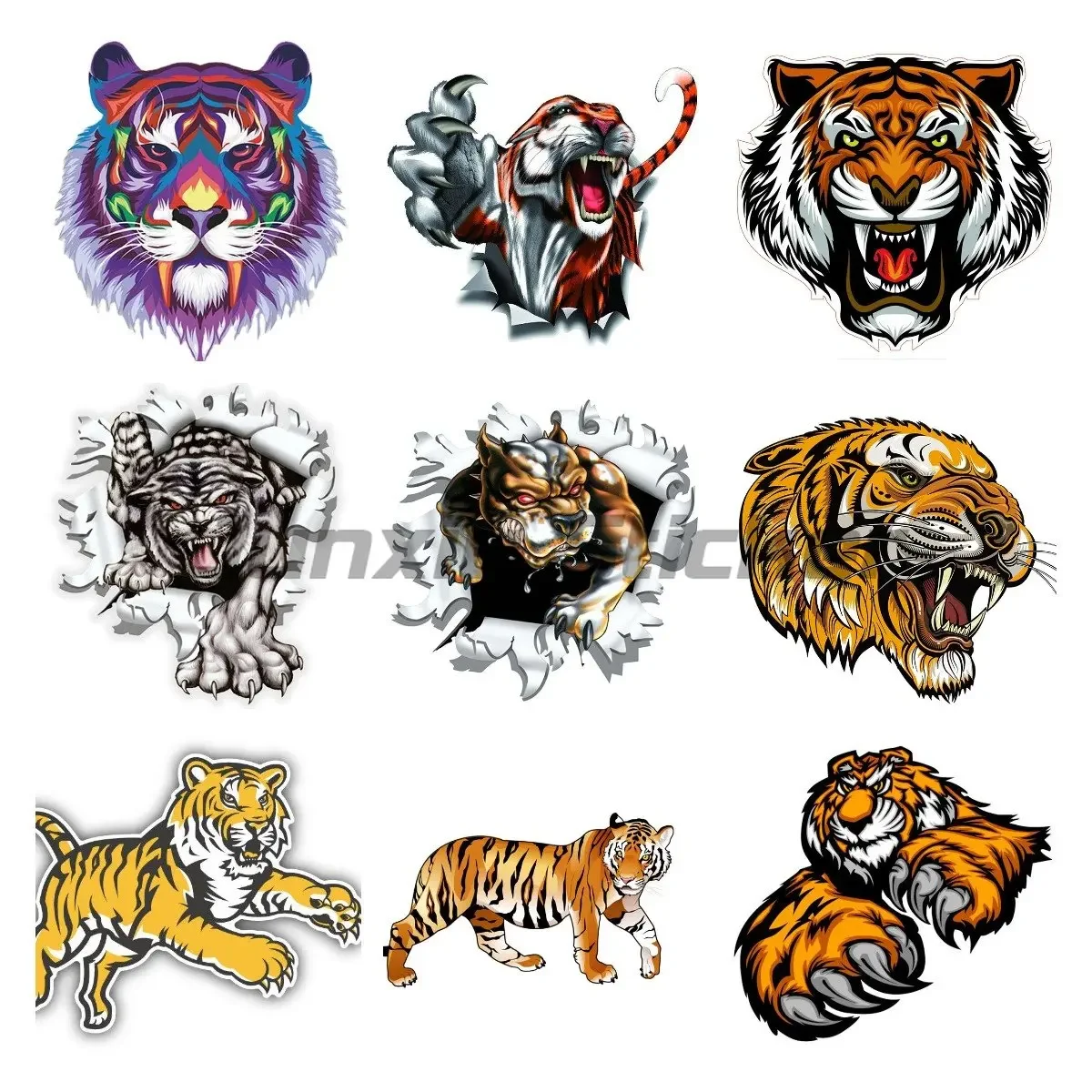 Fierce Tiger 3D Interesting Car Stickers Personalized Creative Stickers Car Waterproof Cover Scratches PVC
Fierce Tiger 3D Interesting Car Stickers Personalized Creative Stickers Car Waterproof Cover Scratches PVC