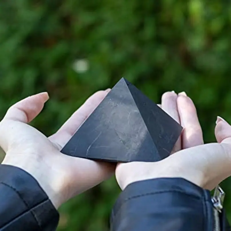 Genuine Shungite Stones Natural Crystals Pyramid Healing Reiki Protection Energy Balancing Root Chakra Purification Stone
Genuine Shungite Stones Natural Crystals Pyramid Healing Reiki Protection Energy Balancing Root Chakra Purification Stone