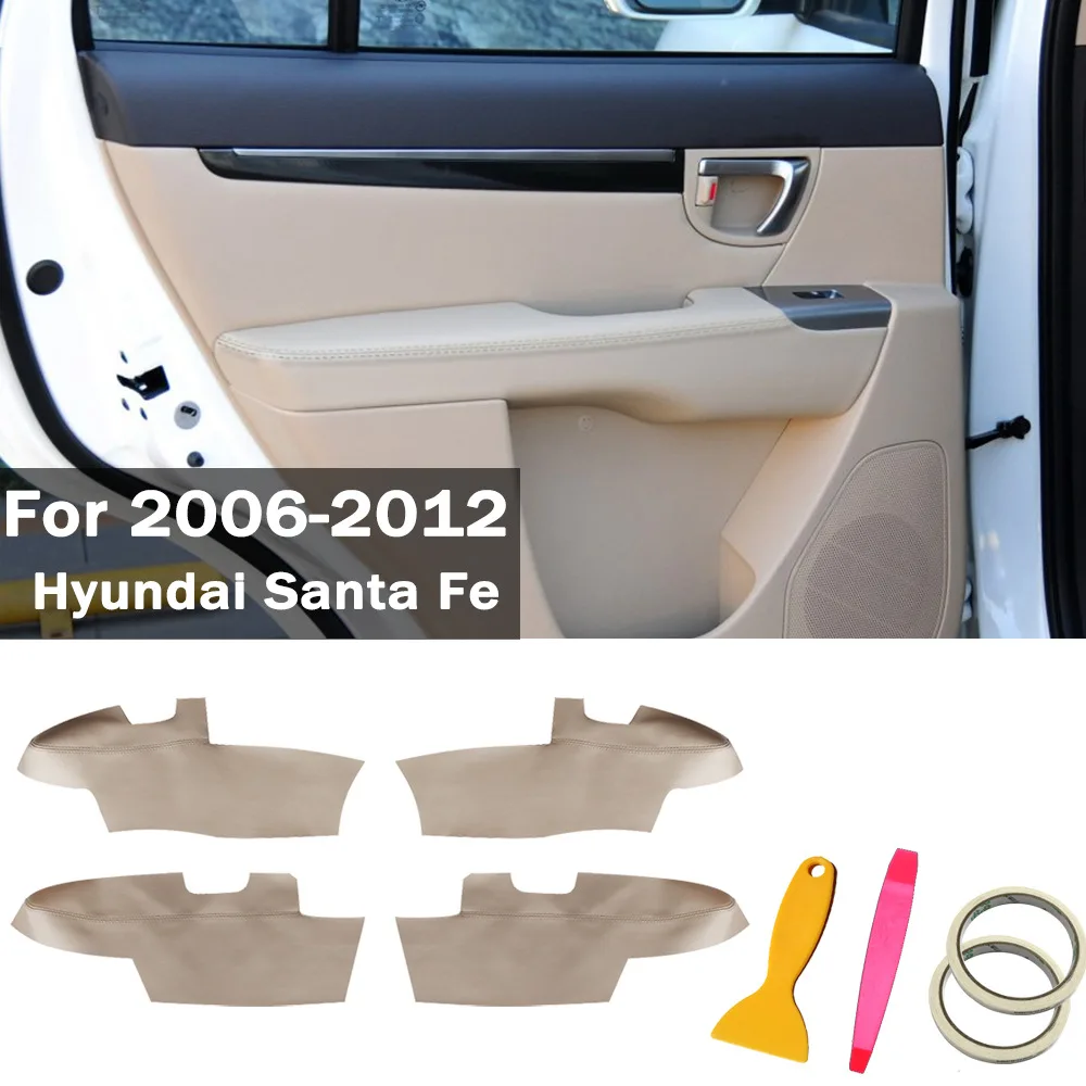Кожаный чехол на дверной подлокотник, 4 шт., подходит для Hyundai Santa Fe 2006-2012 годов, новый комплект Санта-Клауса, внутренняя дверная панель, чехол на подлокотник, защита от царапин
Кожаный чехол на дверной подлокотник, 4 шт., подходит для Hyundai Santa Fe 2006-2012 годов, новый комплект Санта-Клауса, внутренняя дверная панель, чехол на подлокотник, защита от царапин