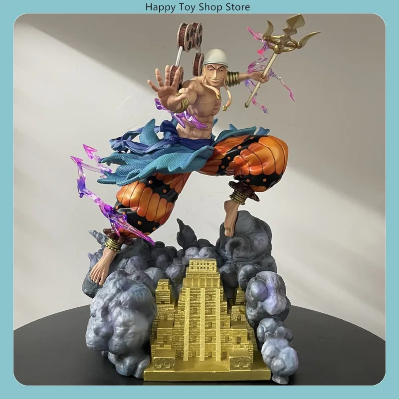 One Piece Anime Thunder God Battle Ver. Figure 28cm Enel Collectible Model Statue For Fans Desktop Decoration Ornament Fans Toys
One Piece Anime Thunder God Battle Ver. Figure 28cm Enel Collectible Model Statue For Fans Desktop Decoration Ornament Fans Toys