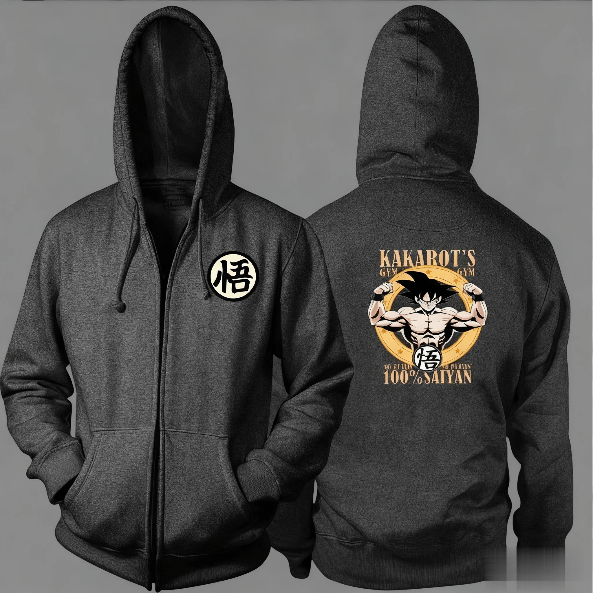 Dragon Ball Z Goku аниме куртка с капюшоном для мужчин и женщин толстовка на молнии тренажерный зал Saiyan уличная одежда с принтом повседневные осенне-зимние модные топы 
Dragon Ball Z Goku аниме куртка с капюшоном для мужчин и женщин толстовка на молнии тренажерный зал Saiyan уличная одежда с принтом повседневные осенне-зимние модные топы