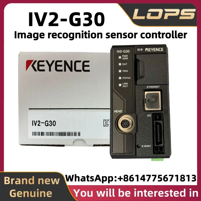 Новый оригинальный контроллер датчиков распознавания изображений KEYENCE IV2-G30, подходит для промышленного автоматизированного оборудования
Новый оригинальный контроллер датчиков распознавания изображений KEYENCE IV2-G30, подходит для промышленного автоматизированного оборудования