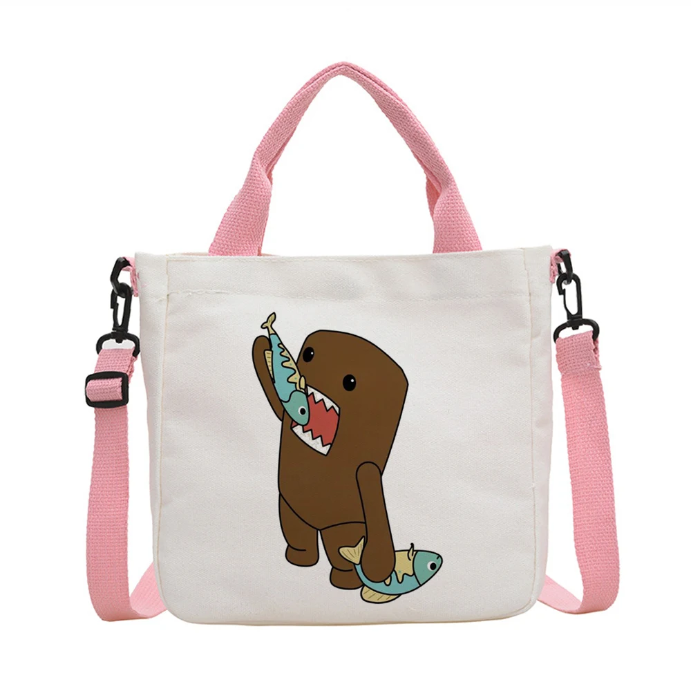 Domo Kun tote bag shoulder canvas bolsas de tela reusable totebag woman
Domo Kun tote bag shoulder canvas bolsas de tela reusable totebag woman