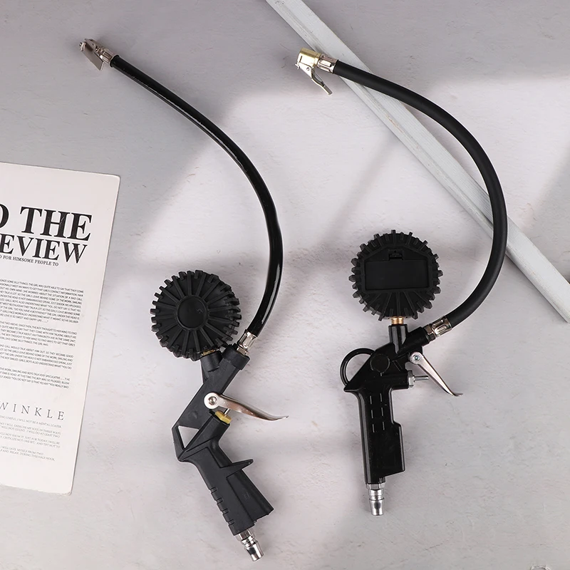 220PSI Multifunctional Tire Pressure Gauge Car Motorcycle Air Pressure Monitoring Tester Inflator Pump Dial Meter Tool
220PSI Multifunctional Tire Pressure Gauge Car Motorcycle Air Pressure Monitoring Tester Inflator Pump Dial Meter Tool