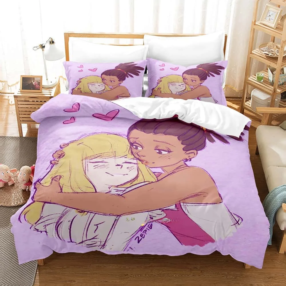 Новый комплект постельного белья Carole & Tuesday Single Twin Full Queen King Size, комплект постельного белья для взрослых и детей, комплекты пододеяльников для спальни, комплект простыней в стиле аниме
Новый комплект постельного белья Carole & Tuesday Single Twin Full Queen King Size, комплект постельного белья для взрослых и детей, комплекты пододеяльников для спальни, комплект простыней в стиле аниме