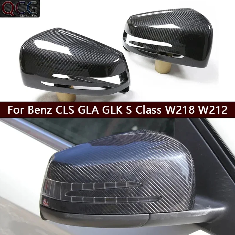 For Mercedes Benz CLS GLA GLK S Class W218 W212 Shells Rearview Cap Dry Carbon fiber rear view mirror case cover Car Accessories
For Mercedes Benz CLS GLA GLK S Class W218 W212 Shells Rearview Cap Dry Carbon fiber rear view mirror case cover Car Accessories