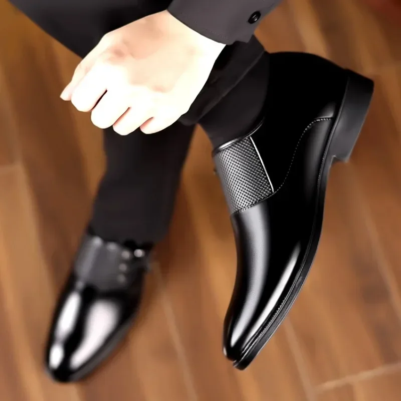 Men's Formal Shoes Men's Leather Shoe New Luxury Lace-up Business Hard Wearing Male Formal Shoes for Wedding zapatos para hombre
Men's Formal Shoes Men's Leather Shoe New Luxury Lace-up Business Hard Wearing Male Formal Shoes for Wedding zapatos para hombre