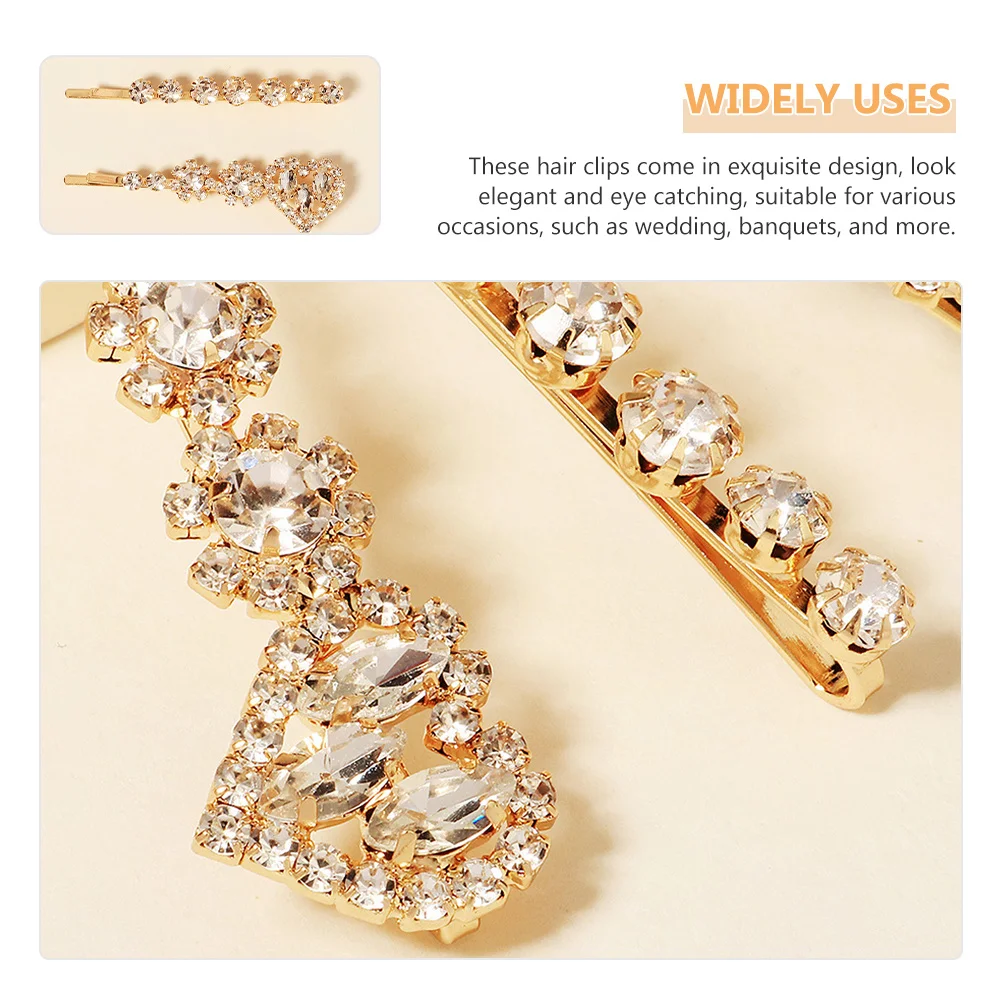3Pcs Rhinestones Hair Clips Elegant Crystal Barrette Styling Accessories for Women Girls Hair Decoration Rhinestones Hairpin
3Pcs Rhinestones Hair Clips Elegant Crystal Barrette Styling Accessories for Women Girls Hair Decoration Rhinestones Hairpin