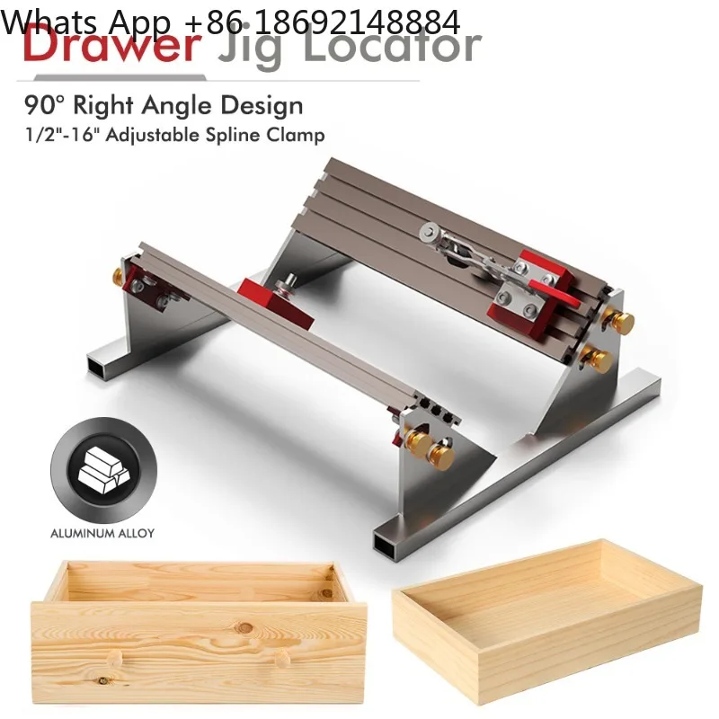 Drawer clip positioner, multi-size adjustable, drawer mount holder, woodworking tools
Drawer clip positioner, multi-size adjustable, drawer mount holder, woodworking tools