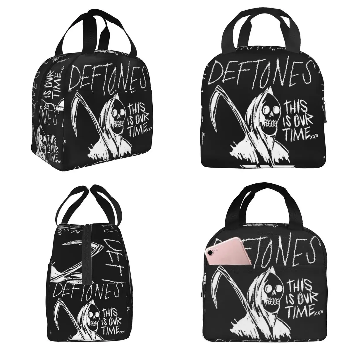 Metal Punk Rock Deftones Insulated Lunch Bag for Women Office Cooler Thermal Food Box Tote Portable Lunch Boxes Container
Metal Punk Rock Deftones Insulated Lunch Bag for Women Office Cooler Thermal Food Box Tote Portable Lunch Boxes Container