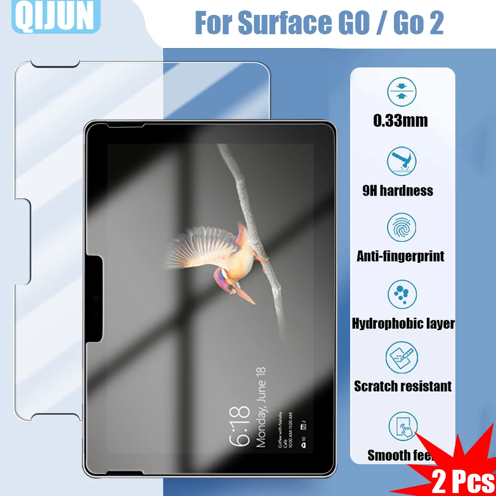 Tablet Tempered glass film For Microsoft Surface GO 1 2 th Explosion proof and scratch resistant waterpro Anti fingerprint 2 Pcs
Tablet Tempered glass film For Microsoft Surface GO 1 2 th Explosion proof and scratch resistant waterpro Anti fingerprint 2 Pcs