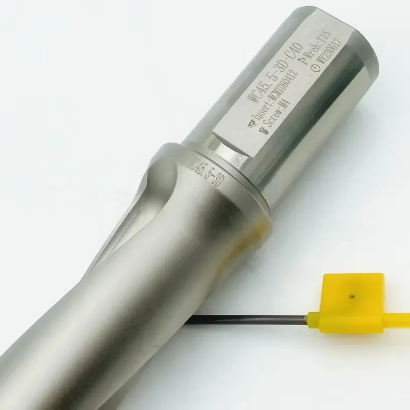 WC Type Fast Indexable U Drill 3D 41 50 60 70 mm Carbide Insert Deep Hole Drill CNC Lathe Tool High Efficiency Chip Break
WC Type Fast Indexable U Drill 3D 41 50 60 70 mm Carbide Insert Deep Hole Drill CNC Lathe Tool High Efficiency Chip Break