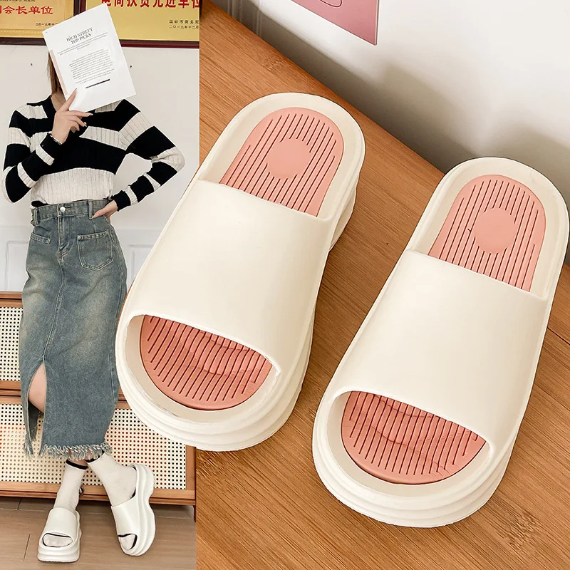 Flip-Flops Thick-Soled Internet Celebrities Contrasting Colors Increase Flat-Soled Women'S Sandals Casual Flip-Flops Shoes
Flip-Flops Thick-Soled Internet Celebrities Contrasting Colors Increase Flat-Soled Women'S Sandals Casual Flip-Flops Shoes