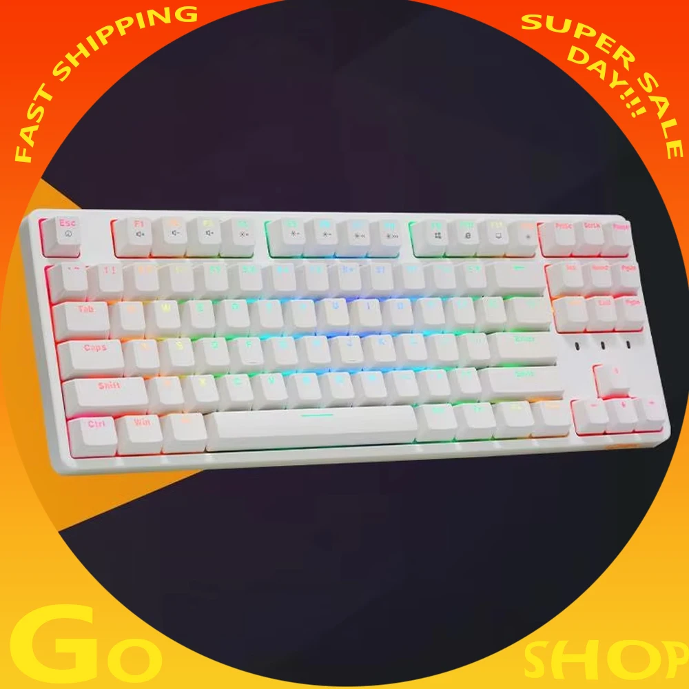 Irok FE87 RGB U Механическая клавиатура RGB Одномодовый проводной с возможностью горячей замены Офисные игровые клавиатуры Индивидуальные аксессуары для ПК для геймеров Подарки
Irok FE87 RGB U Механическая клавиатура RGB Одномодовый проводной с возможностью горячей замены Офисные игровые клавиатуры Индивидуальные аксессуары для ПК для геймеров Подарки