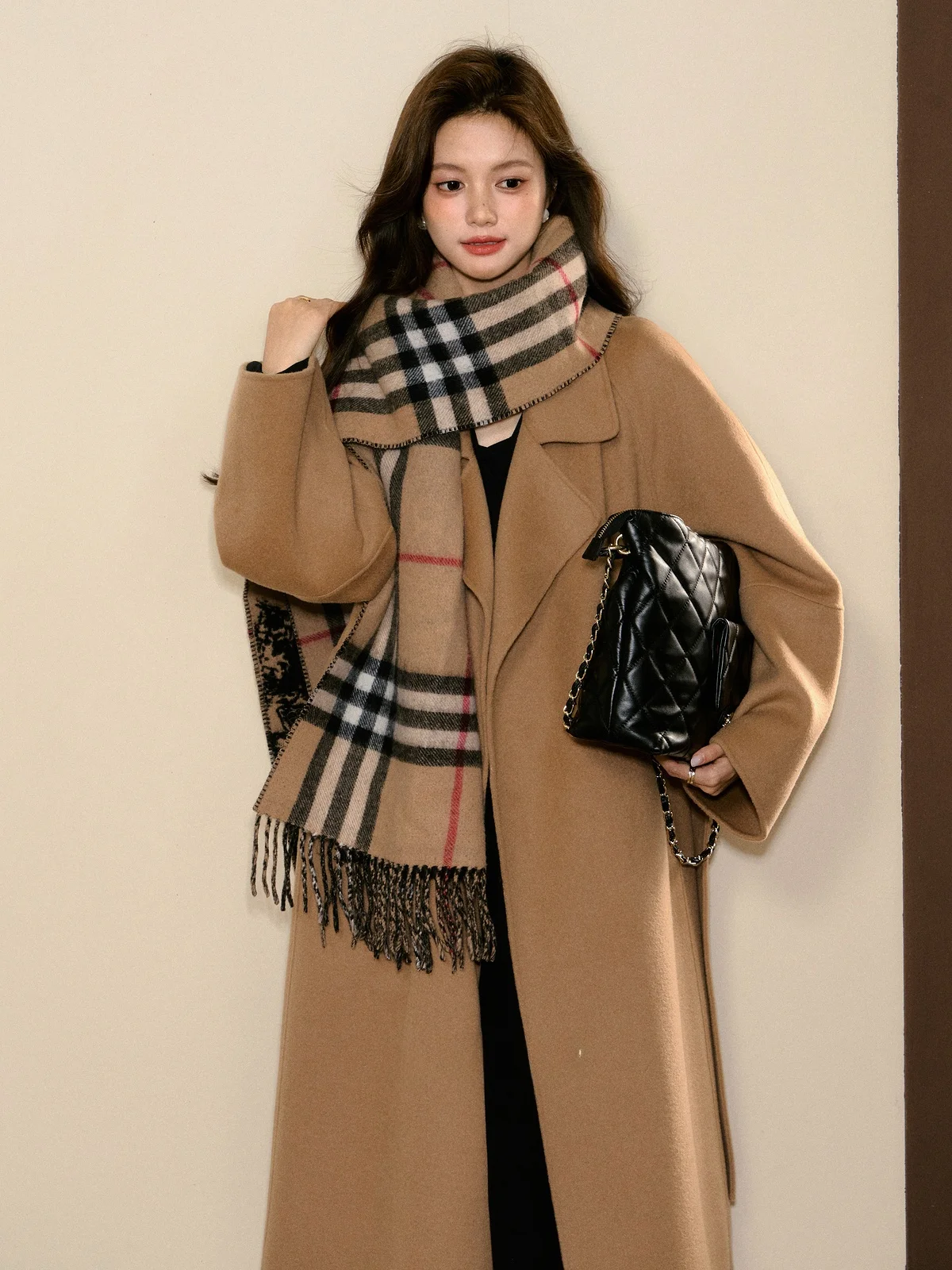 Black Label Paris Magazine Double-Faced Woolen Coat Women Winter Loose Cotton Woolen Outerwear Korean Style Commute
Black Label Paris Magazine Double-Faced Woolen Coat Women Winter Loose Cotton Woolen Outerwear Korean Style Commute