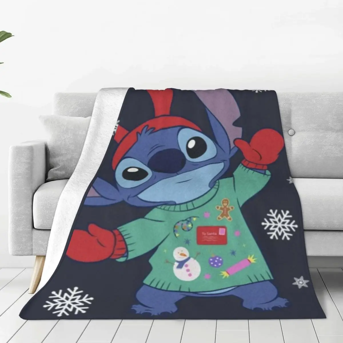 Disney Stitch Plush Flannel Blanket - Warm and Snuggly Fleece Throw for Couch, Bed, and Camping Adventures Any Time of Year
Disney Stitch Plush Flannel Blanket - Warm and Snuggly Fleece Throw for Couch, Bed, and Camping Adventures Any Time of Year