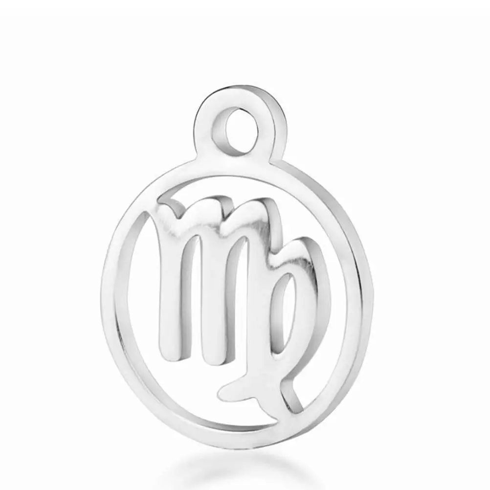 Кулон-талисман с созвездием зодиака, креативный дизайн, из нержавеющей стали, подвеска-ожерелье
Кулон-талисман с созвездием зодиака, креативный дизайн, из нержавеющей стали, подвеска-ожерелье