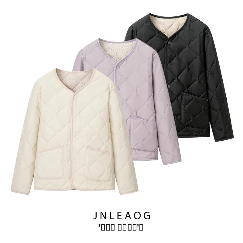 Faionable round Ne Cotton Jaet Women's Street Sle Long Sve Zipper Closure Color High-End Feeling Design
Faionable round Ne Cotton Jaet Women's Street Sle Long Sve Zipper Closure Color High-End Feeling Design